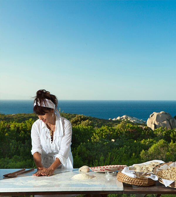 Li Ciusoni and Gallurese cuisine on TV on Kitchen Impossible
